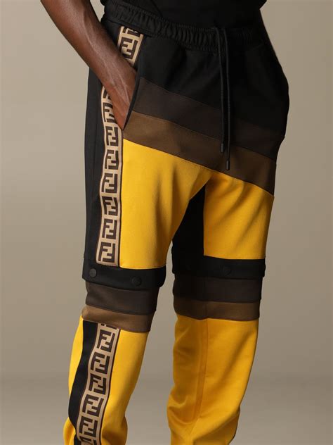 fendi jogging pants|decorated designer jogging suits.